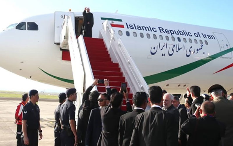 روحانی-کوالالامپور-را-به-مقصد-توکیو-ترک-کرد