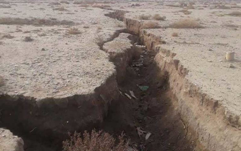 زنگ خطر فرونشست در قم به صدا درآمد