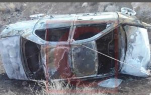 واژگونی و حریق سمند در سمنان 3 کشته و مصدوم برجای گذاشت