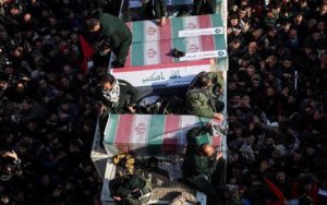 تدفین-دو-تن-از-همرزمان-شهید-سردار-قاسم-سلیمانی-در-بهشت‌زهرا