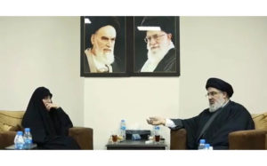 دیدار-دختر-سردار-سلیمانی-با-سید-حسن‌نصرالله