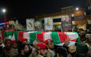 ورود-پیکر-مطهر-سردار-سپهبد-شهید-«قاسم-سلیمانی»-به-میهن
