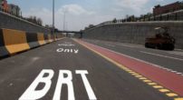 برخورد-اتوبوس-BRT-با-عابران-پیاده-۳-مصدوم-برجا-گذاشت