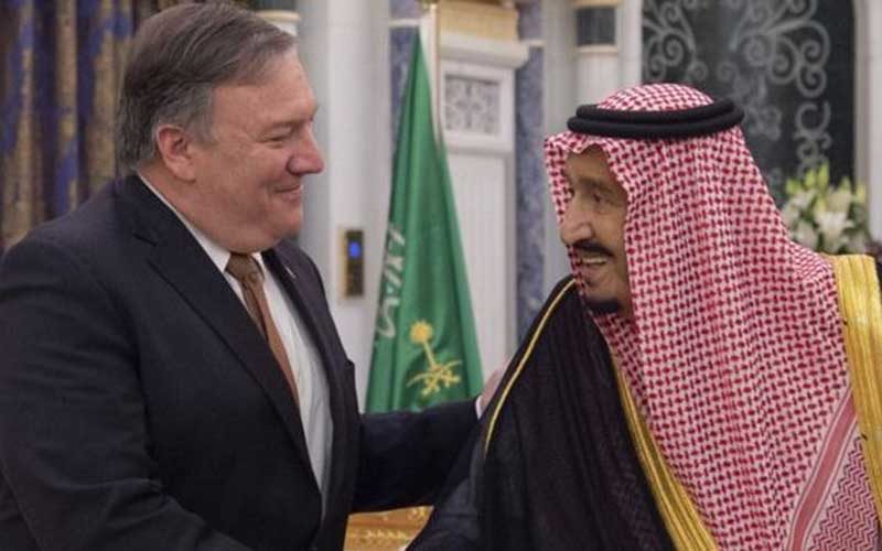 دیدار-ضد-ایرانی-پمپئو-و-ملک-سلمان