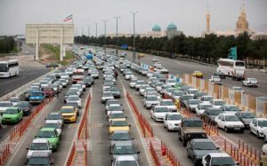 ترافیک-سنگین-در-خروجی‌-تهران