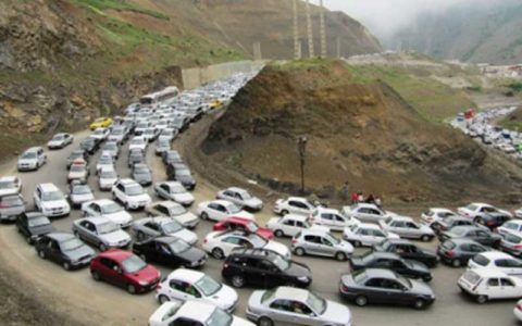 ترافیک سنگین در محور کرج-چالوس/وضعیت سایر محورها 1 ترافیک سنگین در محور کرج-چالوس/وضعیت سایر محورها