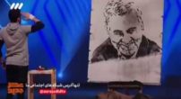 تصویر-سردار-قاسم-سلیمانی-در-عصر-جدید-همه-را-غافلگیر-کرد؛-تکنیک-عجیب-نقاشی-سردار-سلیمانی