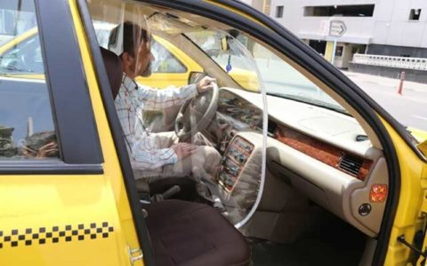 مسافرگیری 3 نفره تاکسی ها مشرط به داشتن کاور نایلونی 1 مسافرگیری 3 نفره تاکسی ها مشرط به داشتن کاور نایلونی