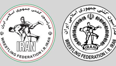 لوگوی جدید فدراسیون کشتی ایران رونمایی شد