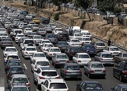 ترافیک سنگین در محورهای شمالی کشور