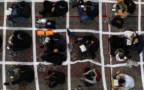 تصاویر متفاوت‌ترین مراسم احیا در مسجد ارگ