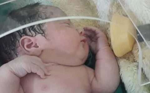 نجات نوزاد رها شده در سطل زباله 1 نجات نوزاد رها شده در سطل زباله
