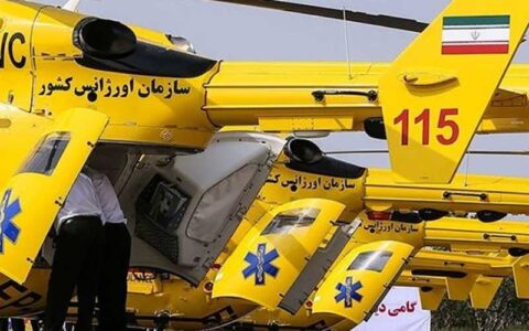 اورژانس هوایی جان جوان 30 ساله را نجات داد 1 اورژانس هوایی جان جوان 30 ساله را نجات داد