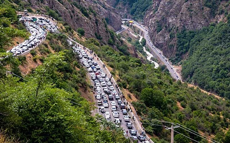 ترافیک-سنگین-در-هراز-و-آزادراه-قزوین-رشت