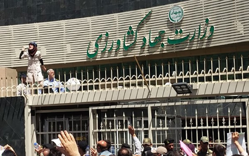 ماجرای-تجمع-امروز-جلوی-وزارت-جهاد-کشاورزی
