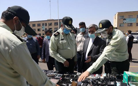 تصاویری از خلافکاران و تجهیزات جنگی پیشرفته شان بیخ گوش تهران