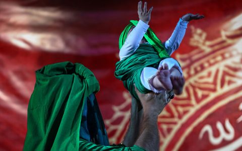 عزاداری شب هفتم محرم – مشهد مقدس