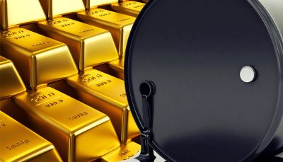 قیمت جهانی طلا و نفت