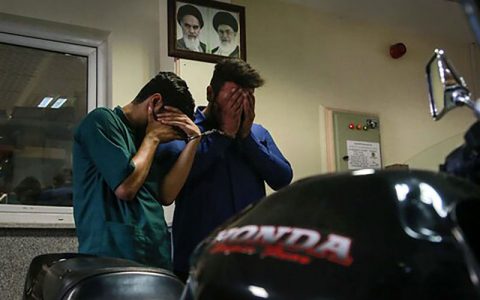 پلیس تهران راز موتور هوندا قرمز رنگ را فاش کرد 1 پلیس تهران راز موتور هوندا قرمز رنگ را فاش کرد