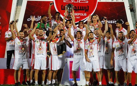 گزارش تصویری از جشن قهرمانی پرسپولیس برای چهارمین بار متوالی