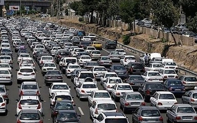 ترافیک-سنگین-در-آزادراه-قزوین_کرج