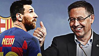 رئیس بارسلونا: ما توانستیم مسی را نگاه داریم