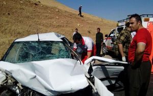 مرگ-۸-سرنشین-یک-پراید-در-تصادف-با-تریلی