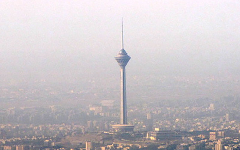 هوای تهران ناسالم است
