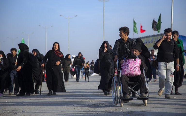 پیاده‌روی اربعین در مهران Arba’een Pilgrimage In Mehran