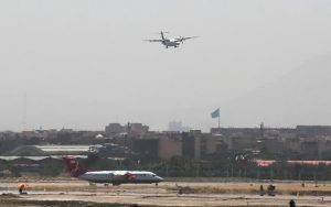 لحظه شعله ور شدن موتور هواپیمای ATR تهران-دزفول / فیلم