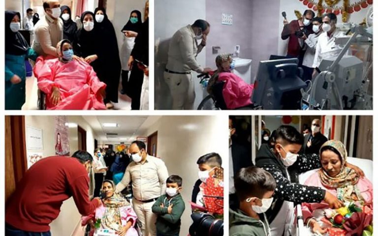 نجات-معجزه-آسای-مادر-باردار-مبتلا-به-کرونا-در-کاشان