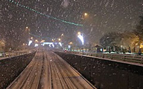 بارش برف شبانه در ارتفاعات تهران