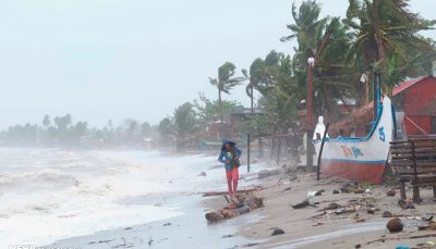 وقوع طوفان شدید در فیلیپین