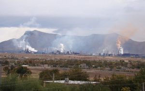 آلودگی شهرستان لنجان