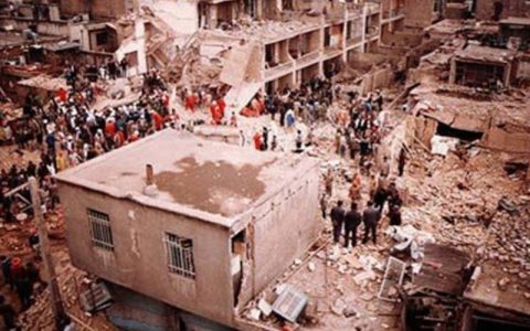تصاویر آرشیوی از بمباران شهر سنندج