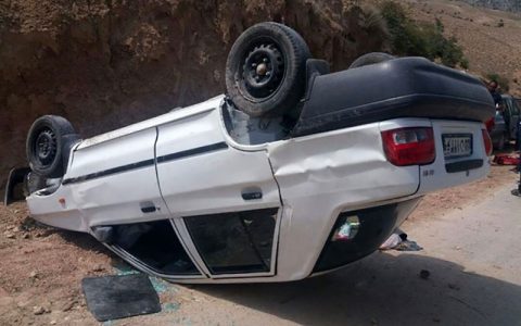 مرگ دلخراش پسر بچه 6 ساله بر اثر واژگونی پراید
