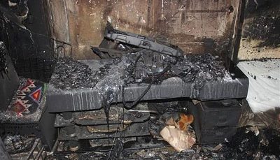 انفجار و آتش‌سوزی منزل مسکونی در جنوب تهران/ تصاویر