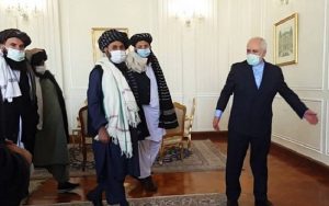 دیدار طالبان با ظریف