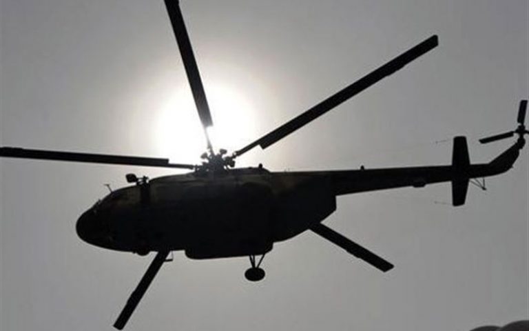 سقوط-هلیکوپتر-در-فرودگاه-ایلام-تلفات-جانی-نداشت