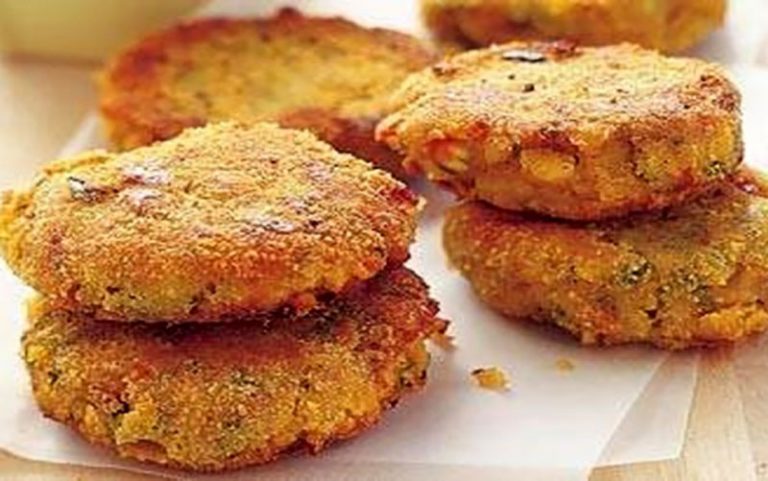 طرز-تهیه-برگر-سیب-زمینی-و-عدس