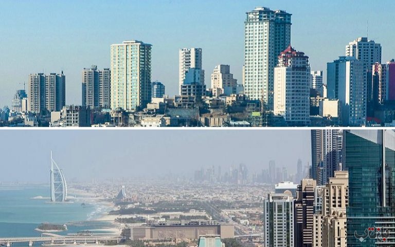 قیمت خانه در تهران و دبی