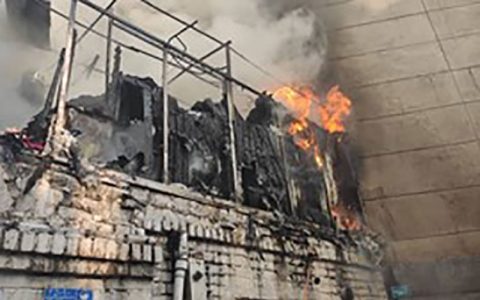 مرگ یک زن در شیراز در آتش سوزی انبار پوشاک