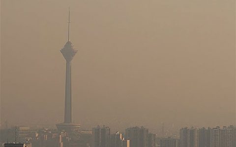 هوای تهران آلوده شد