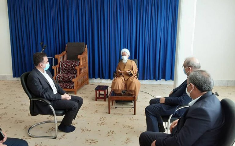 وزیر-بهداشت-با-مراجع-تقلید-در-قم-دیدار-کرد