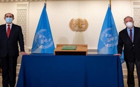 تاکید گوترش بر همکاری با دولت سوریه تاکید گوترش بر همکاری با دولت سوریه