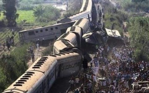 تصادف مرگبار دو قطار در مصر