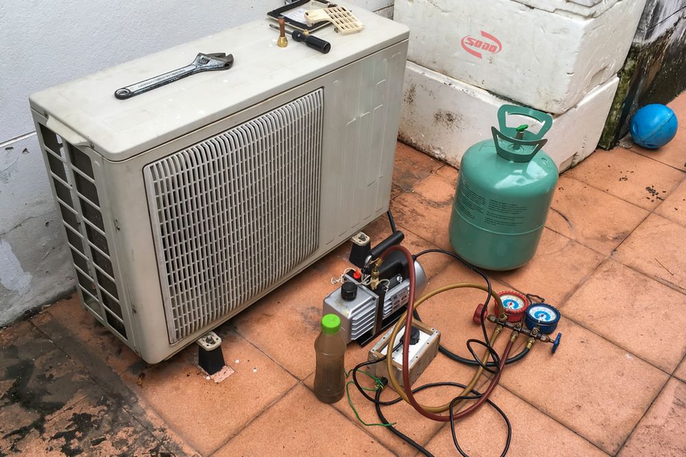 لیست مراحل بررسی سالانه ی کولر گازی