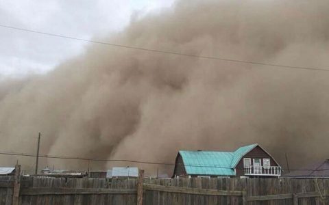 توفان شدید در مغولستان با ۶ کشته و بیش از ۸۰ مفقود