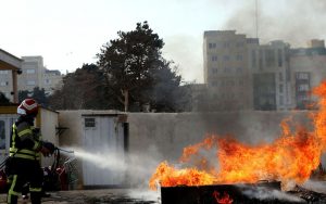 حادثه-حریق-در-کارخانه-لاستیک‌سازی-قم-اطفا-شد