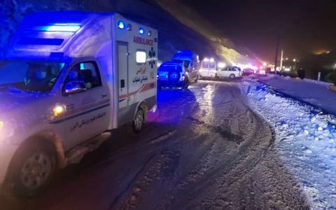 ۱۹ مصدوم حادثه اتوبوس البرز به بیمارستان انتقال یافتند ۱۹ مصدوم حادثه اتوبوس البرز به بیمارستان انتقال یافتند